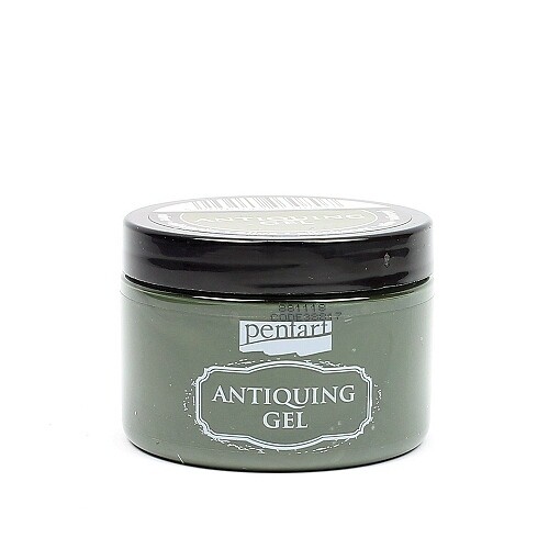 Antiquing gel olive