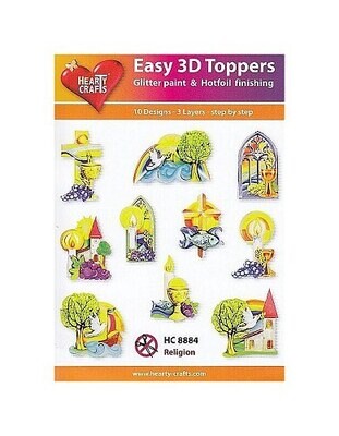 Easy 3D Toppers Religion
