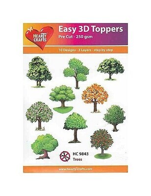 Easy 3D Toppers