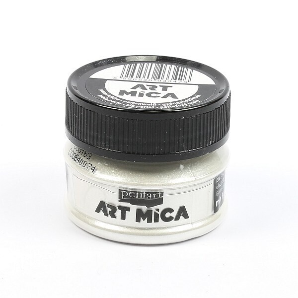 Art mica pearl white