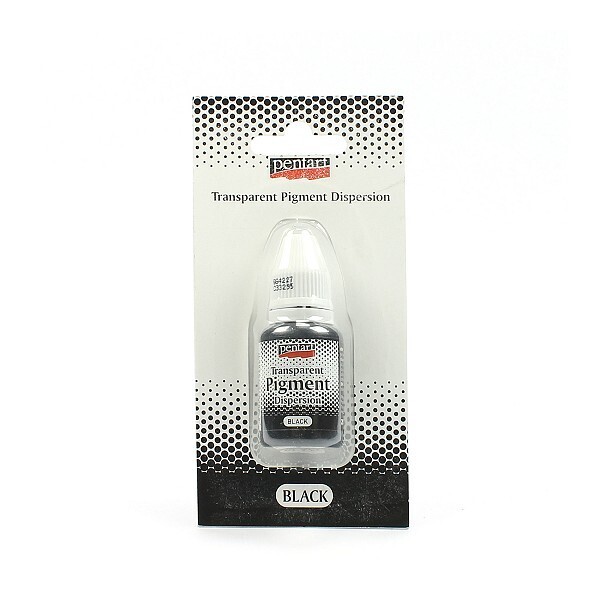 Transparent pigment black