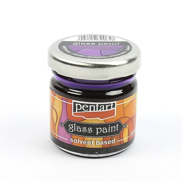 Pentart Glass paint gillyflower