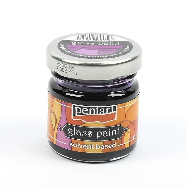 Pentart Glass paint purple