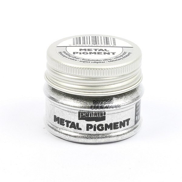 Metal pigment sparkling silver