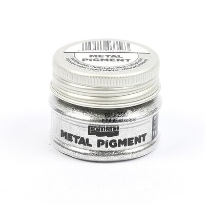 Metal pigment sparkling silver