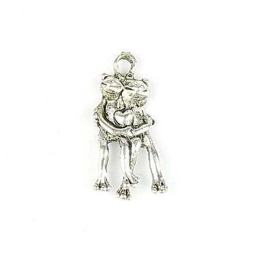 Charms frog couple 3 pcs