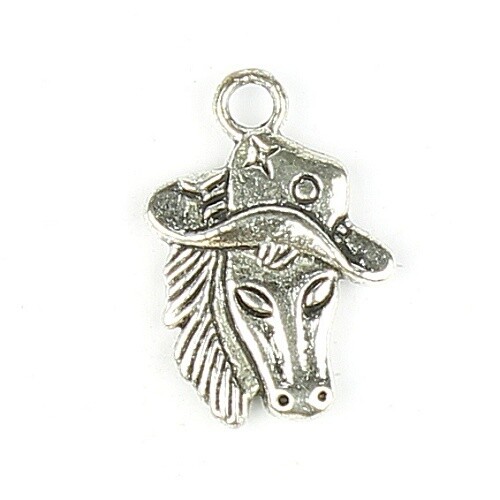 Bedels cowboy paard 2 stuks