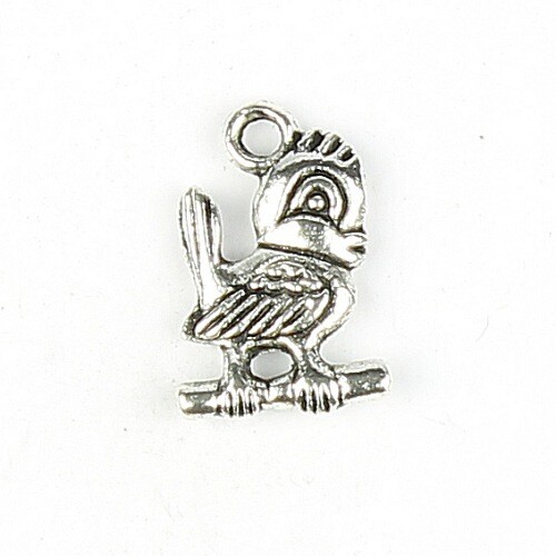 Charms bird 3 pcs