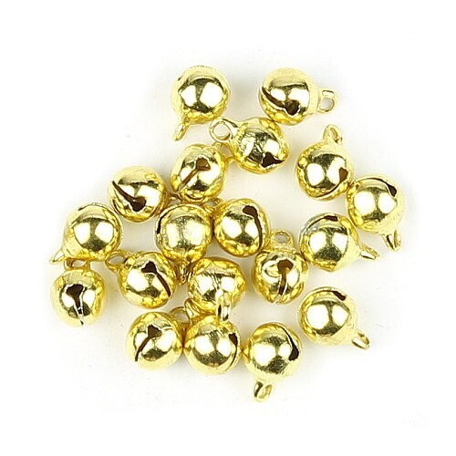 Charms Glocken Gold 20 Stk