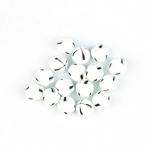 bedels belletjes wit 16 stuks