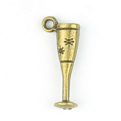 Charms champagne glass 3 pcs