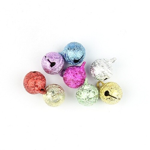 Bedels mix set kerst belletjes 8 stuks