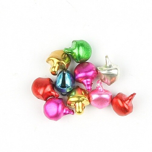 Charmes mélange de cloches de Noël 10 pièces