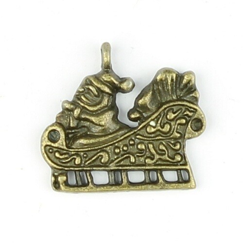 Bedels arrenslee brons 2 stuks