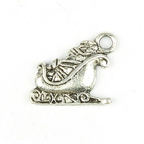 Charms sleigh 2 pcs