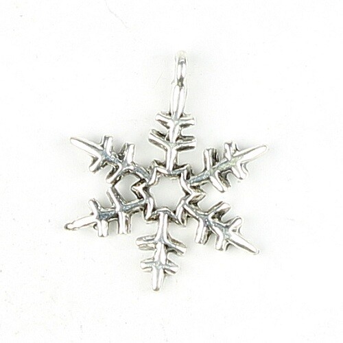 Charmes flocon de neige 3 pièces