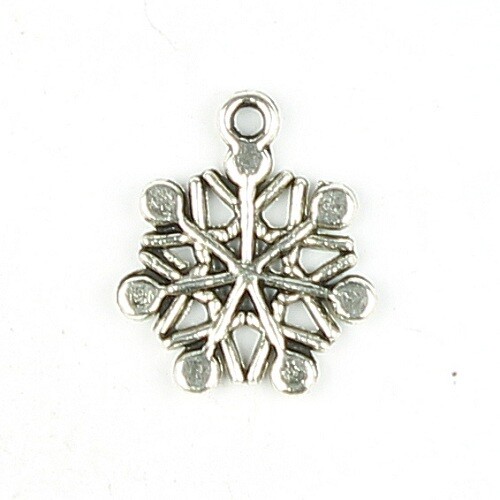 Charmes flocon de neige 2 pièces