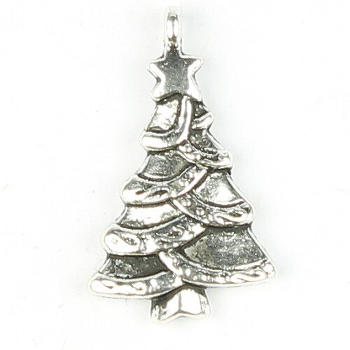 Charmes Sapin de Noël 2 pièces
