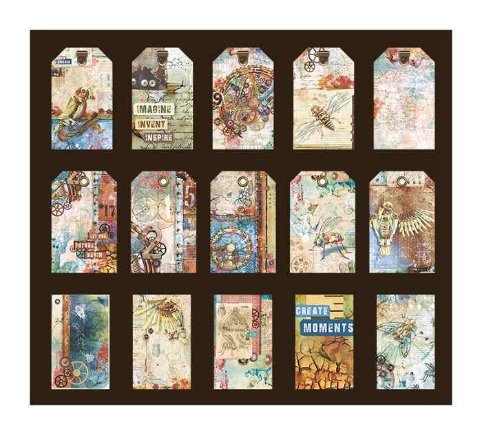 Sticker set spacetime traveler