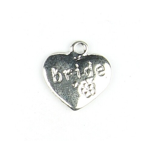Bedels hart bride 2 stuks