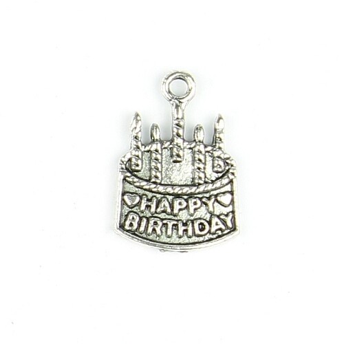 Bedels  taart happy birthday 3 stuks