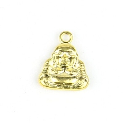 Bedels boeddha goud 3 stuks