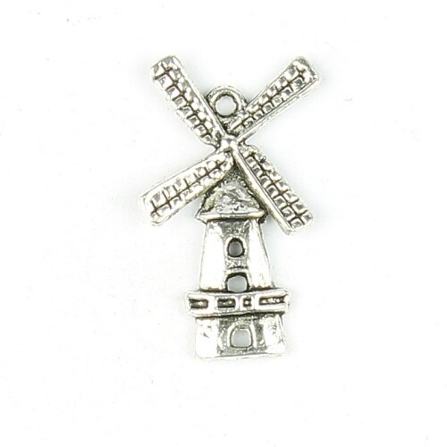 Charms Dutch windmill 2 pieces