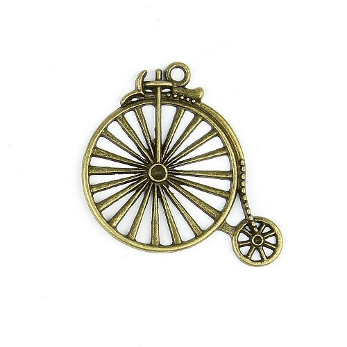 Bedels vintage fiets 1 stuk