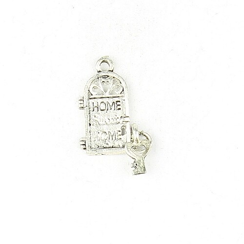 Charms Tür mit Schlüssel 3 Stk