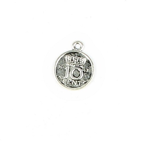 Bedels 10 cent wilhelmientje 5 stuks