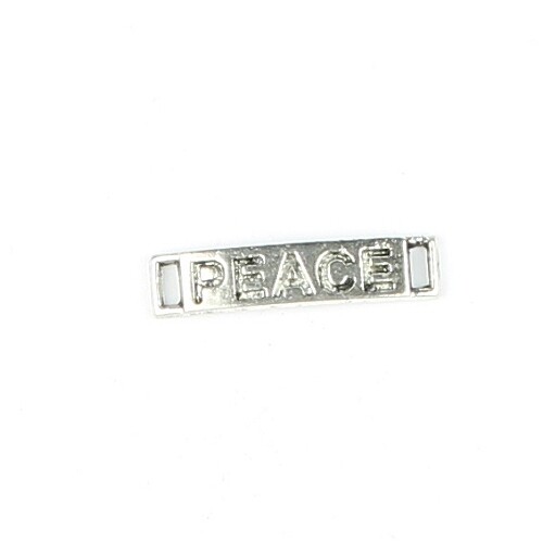 Bedels label peace 3 stuks