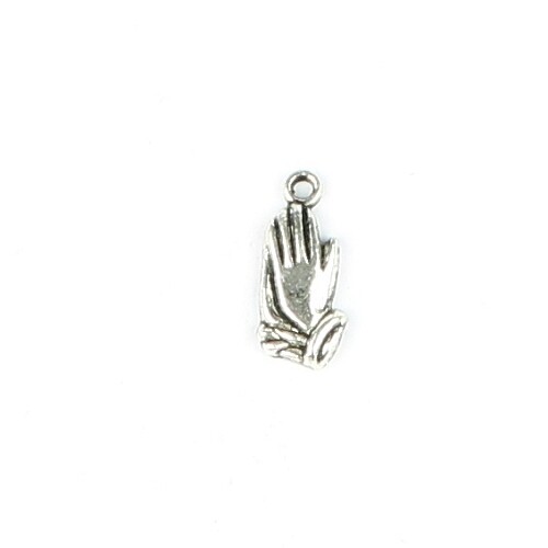 Charms praying hands 4 pcs