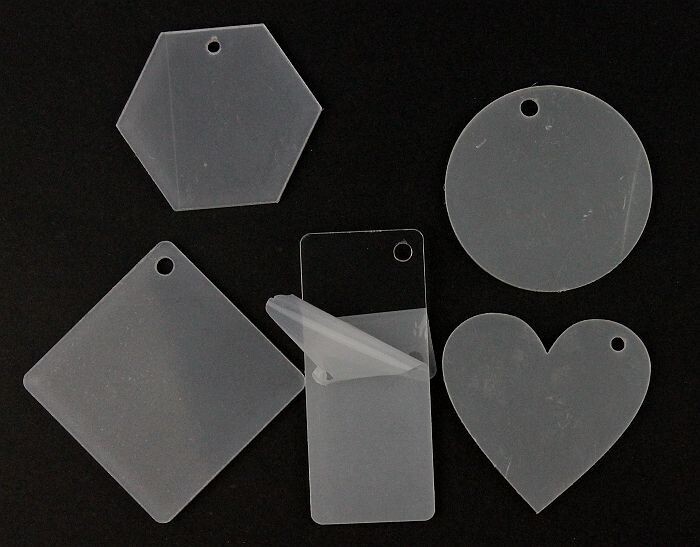 acryl hangers transparant