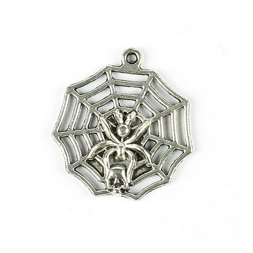 Charms Spinnennetz 2 Stk