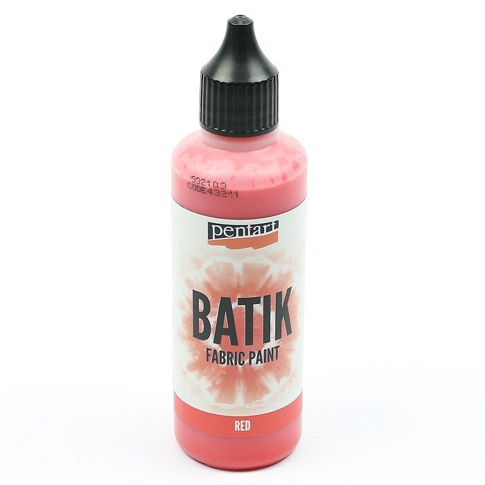 Batikverf rood