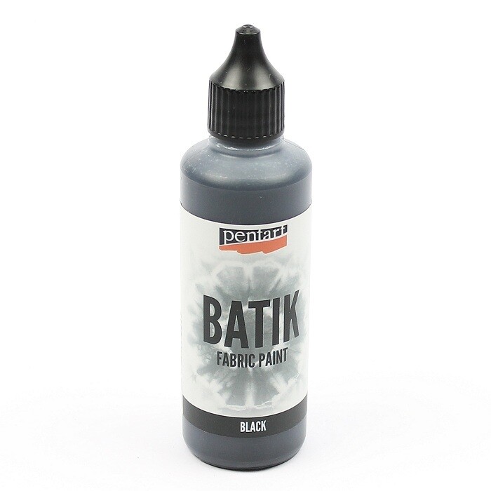 Batikverf zwart