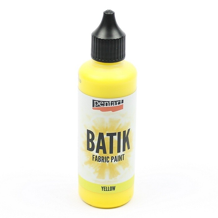 Batikverf geel