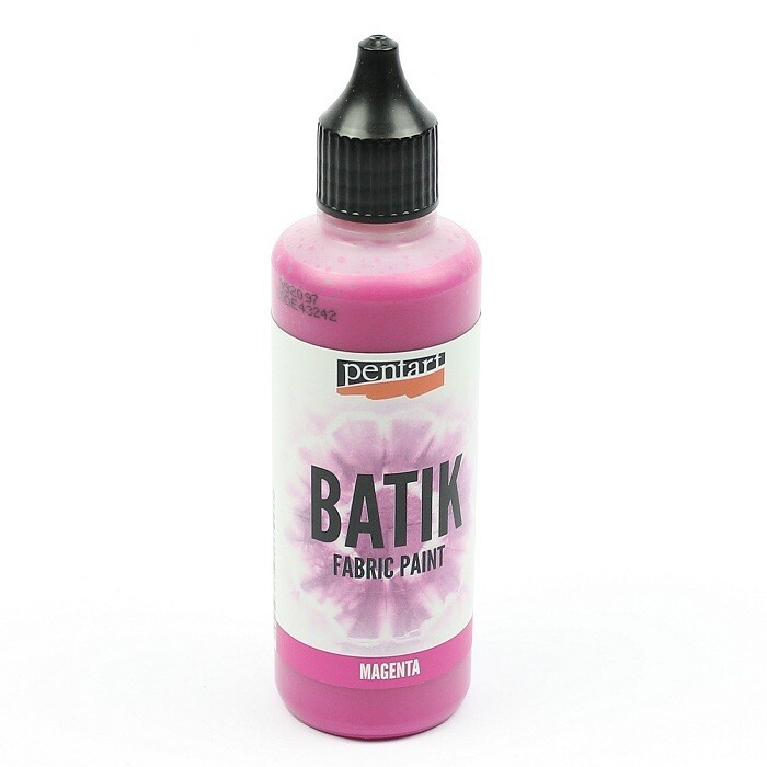 Batikverf magenta