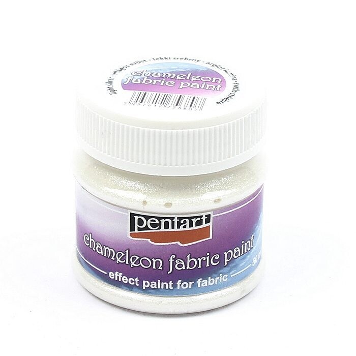 Fabric paint chameleon light silver