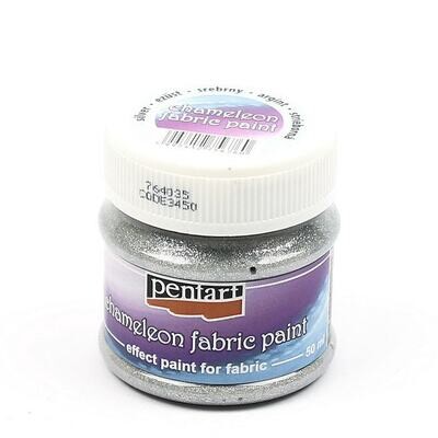 Fabric paint chameleon silver