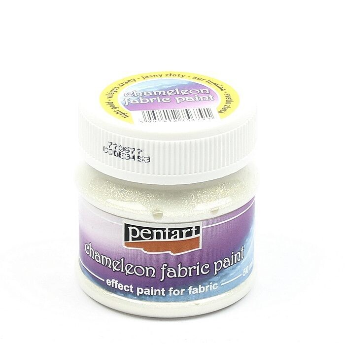 Fabric paint chameleon light gold