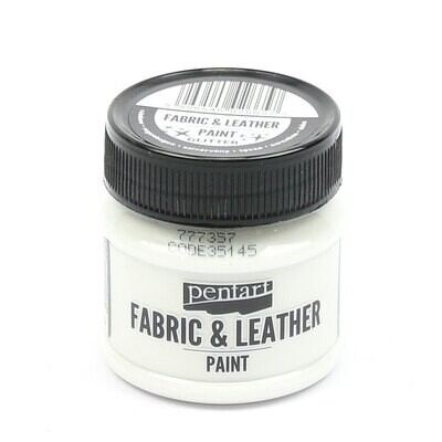 Fabric and leather paint glitter rainbow