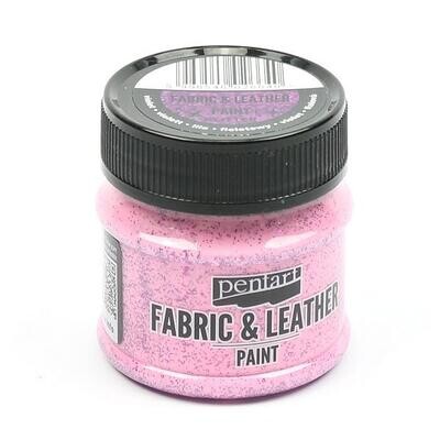 Fabric and leather paint glitter violet