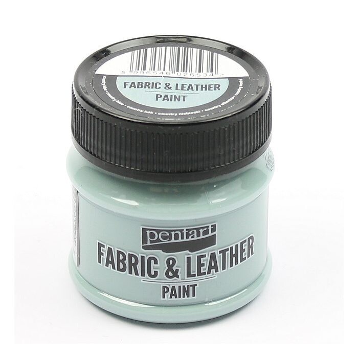 Fabric and leather paint country blue