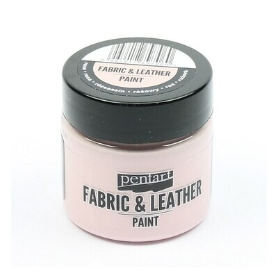 Fabric and leather paint rose