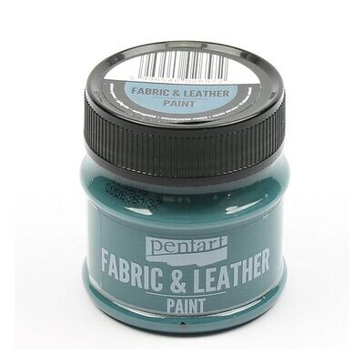 Fabric and leather paint poison green
