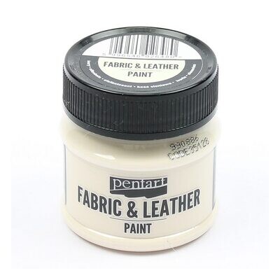 Fabric and leather paint ivory