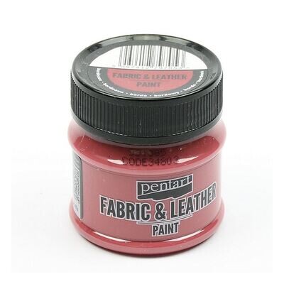 Fabric and leather paint bordeaux
