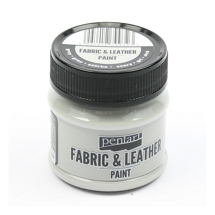 Fabric and leather paint grey