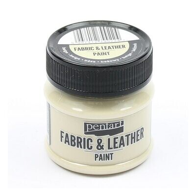 Fabric and leather paint beige